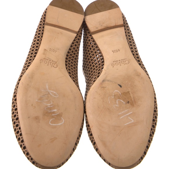 Chloé Leather Flats - Picture 5 of 7